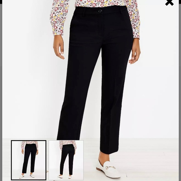 LOFT Perfect Straight Curvy Pant - Picture 6 of 6